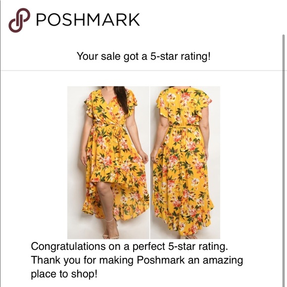 YELLOW FLORAL MAXI DRESS - Picture 11 of 11